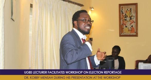 Political Marketing at the workshop on election reporting